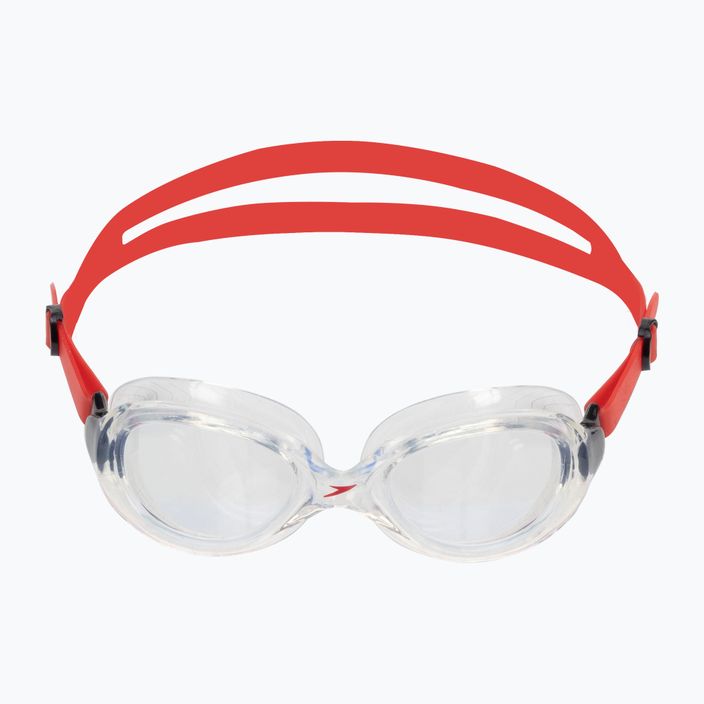 Speedo Futura Classic Junior children's swimming goggles red 8-10900 2