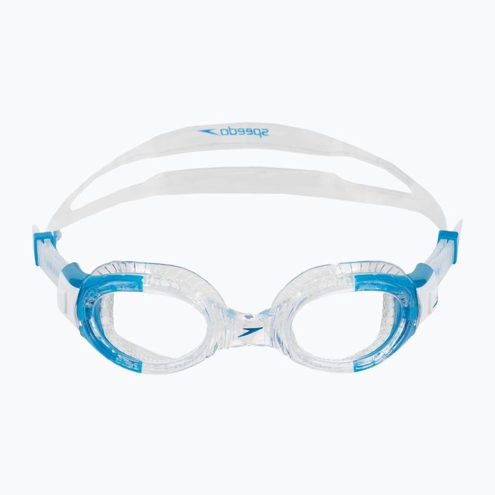 Speedo Futura Biofuse Flexiseal Junior clear/white/clear children's swimming goggles 68-11596C527 2