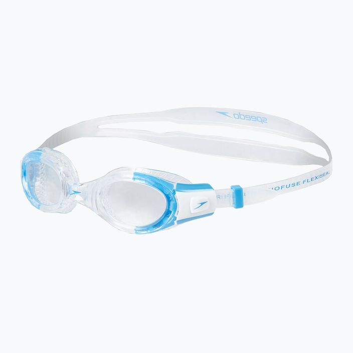 Speedo Futura Biofuse Flexiseal Junior clear/white/clear children's swimming goggles 68-11596C527 6