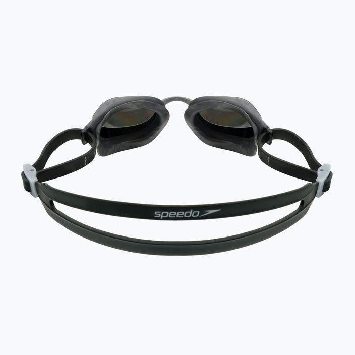 Speedo Aquapure Mirror black/silver/chrome swimming goggles 8-11770C742 5