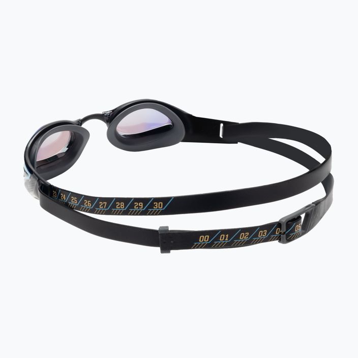 Speedo Fastskin Pure Focus Mirror swim goggles black/cool grey/ocean gold 68-11778D444 4