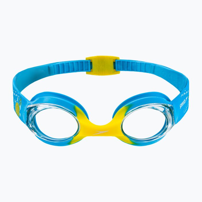 Speedo Illusion Infant turquoise/yellow/clear children's swimming goggles 68-12115D664 2