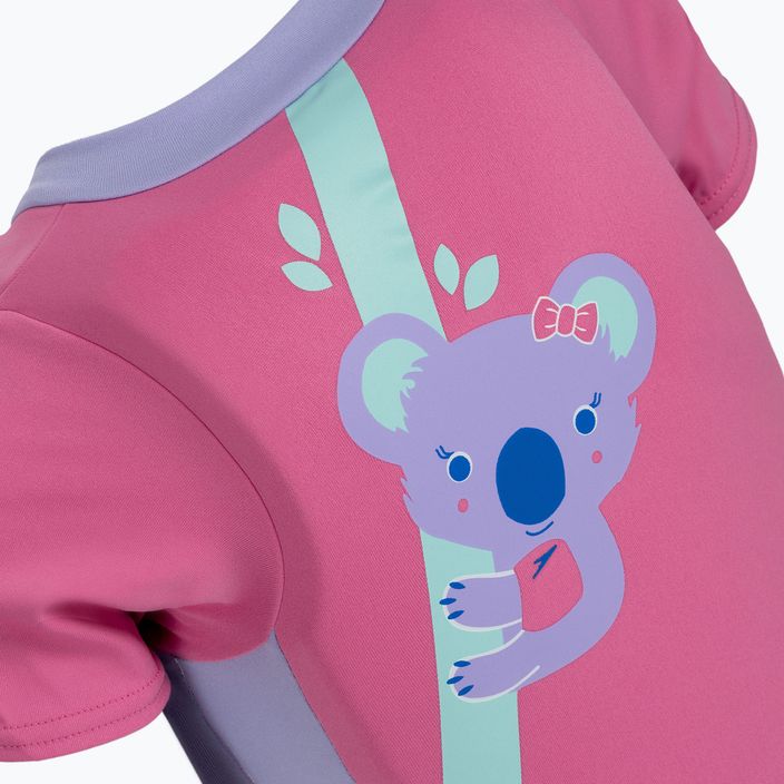 Speedo Koala Printed Float children's swimsuit + waistcoat pink 8-12258 4