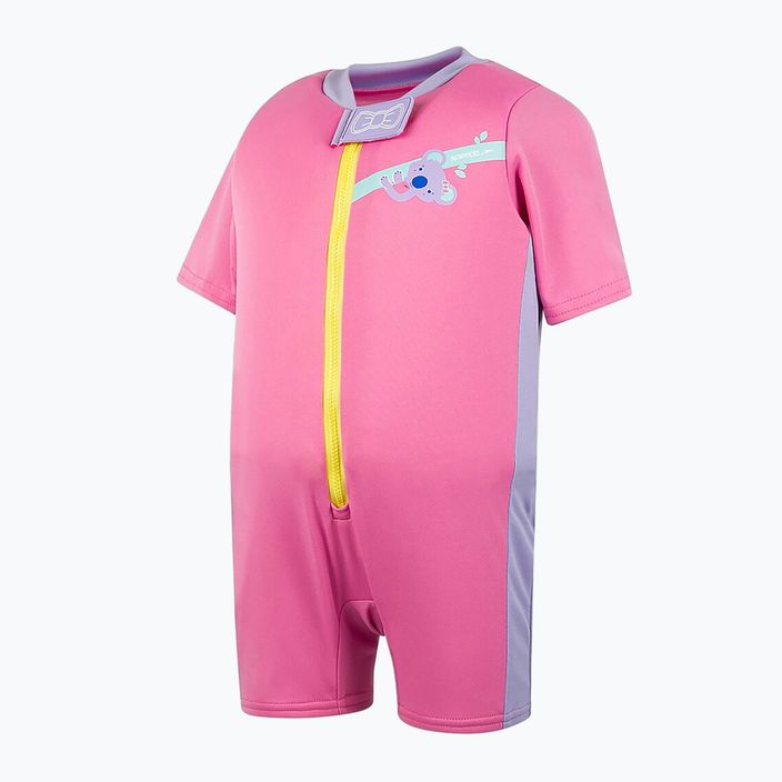 Speedo Koala Printed Float children's swimsuit + waistcoat pink 8-12258 5