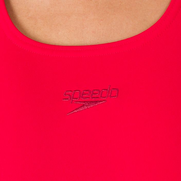 Speedo Essential Endurance+ Medalist women's one-piece swimsuit red 125156446 4