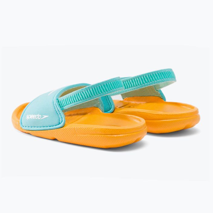 Speedo Atami Sea Squad children's flip-flops blue-orange 68-11299D719 3