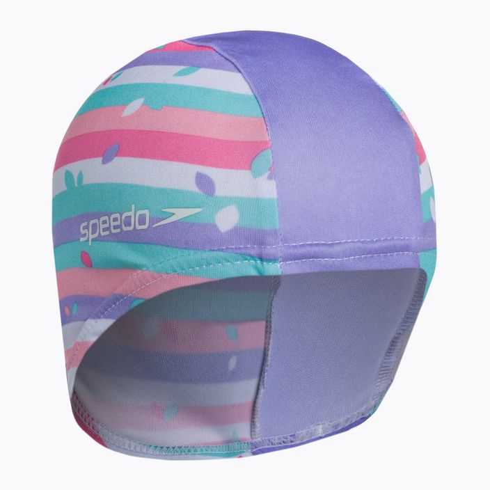Speedo Printed purple children's swimming cap 68-12241D681