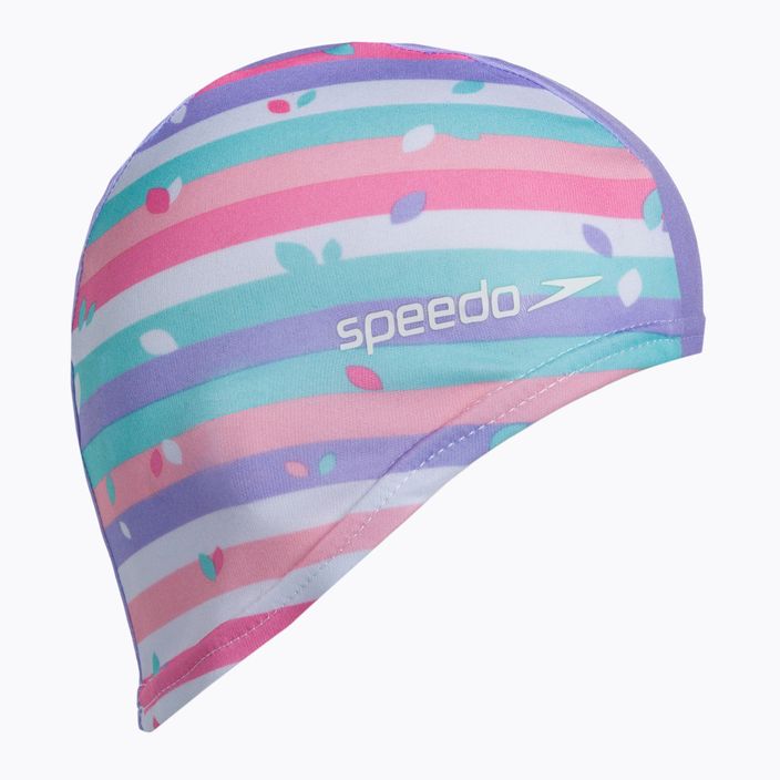 Speedo Printed purple children's swimming cap 68-12241D681 2