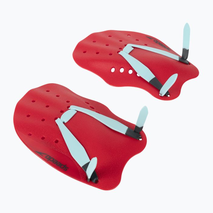 Speedo Tech swimming paddles red 8-73312D699