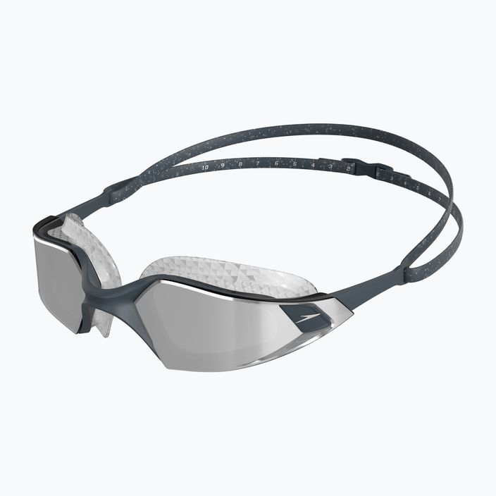 Speedo Aquapulse Pro Mirror oxid grey/silver/chrome swimming goggles 68-12263D637 5