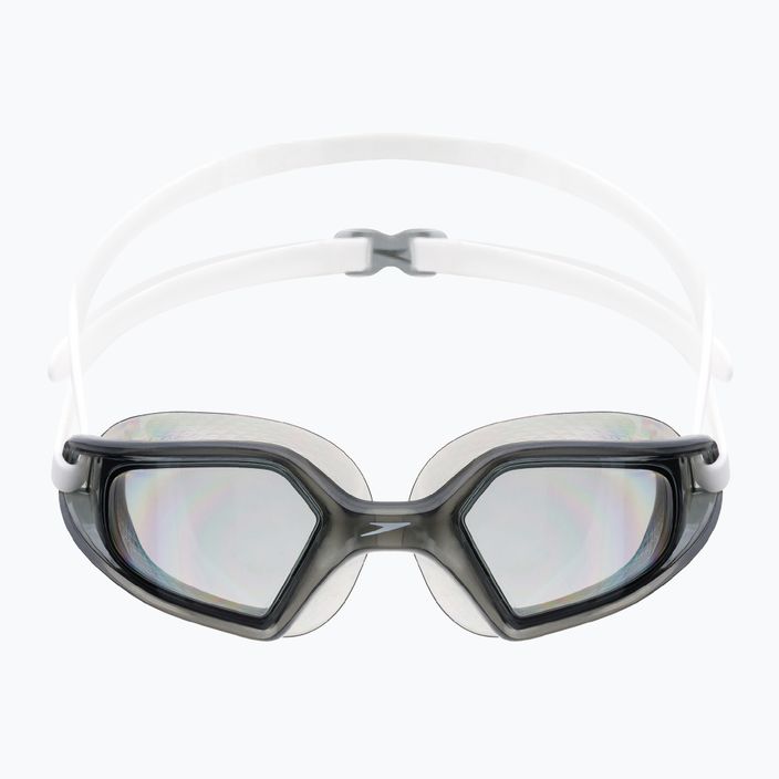 Speedo Hydropulse white/elephant/light smoke swimming goggles 8-12268D649 2