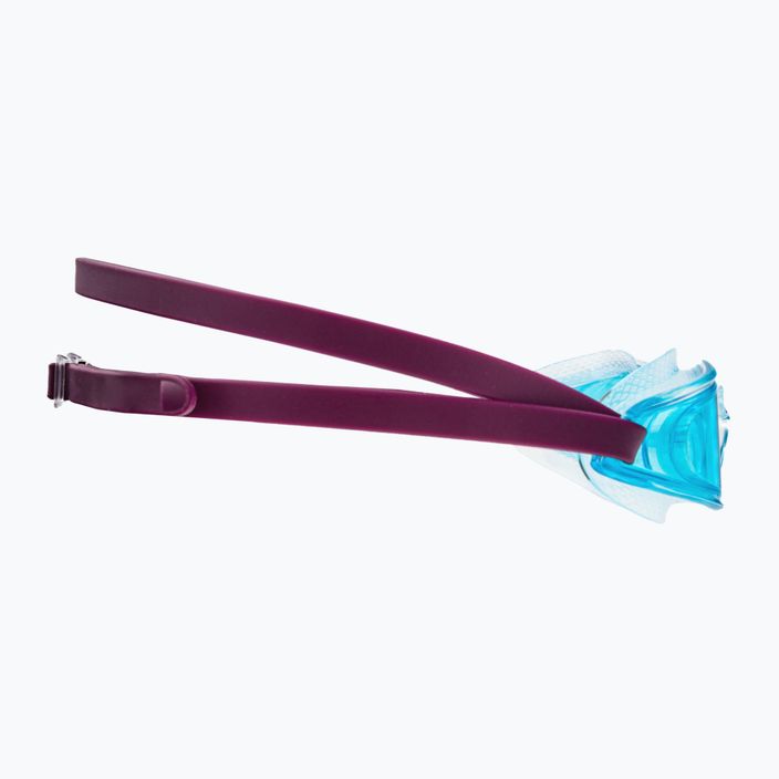 Speedo Hydropulse Junior deep plum/clear/light blue children's swimming goggles 68-12270D657 3