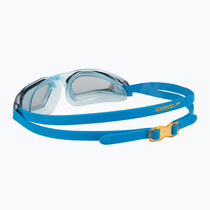 Speedo Hydropulse Junior pool blue/mango/light smoke children's swimming goggles 68-12270D658 4