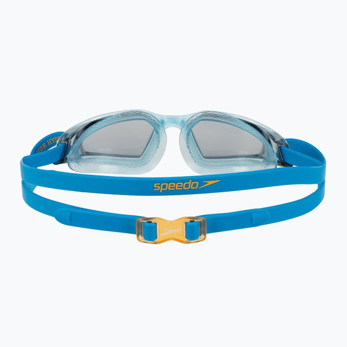 Speedo Hydropulse Junior pool blue/mango/light smoke children's swimming goggles 68-12270D658 5