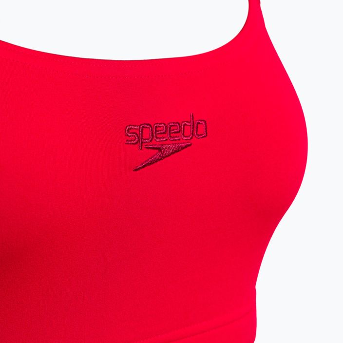 Speedo Essential Endurance+ Thinstrap Bikini women's two-piece swimsuit red 126736446 3