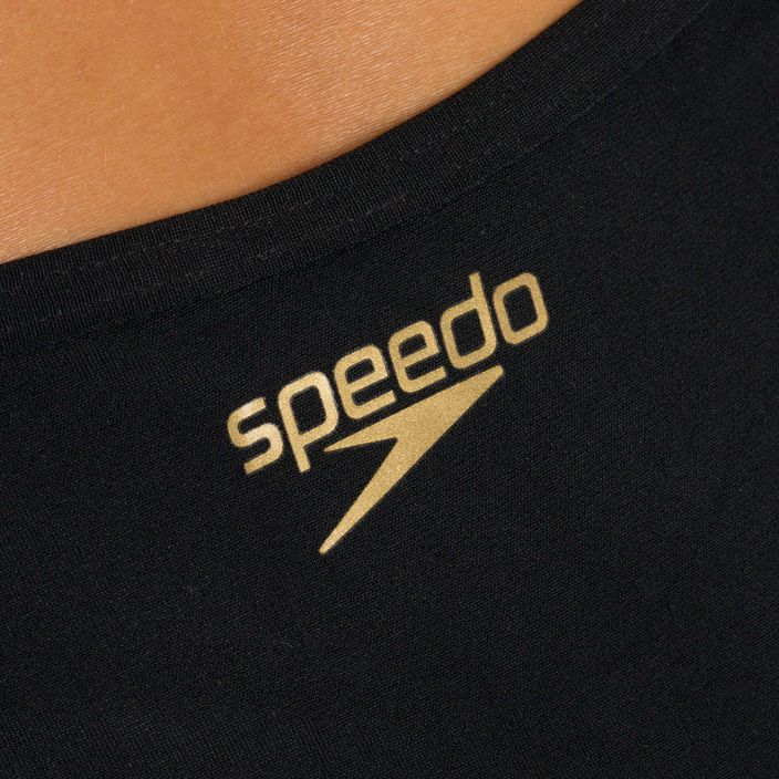 Speedo Ribbonback women's one-piece swimsuit black 68-11717F333 6
