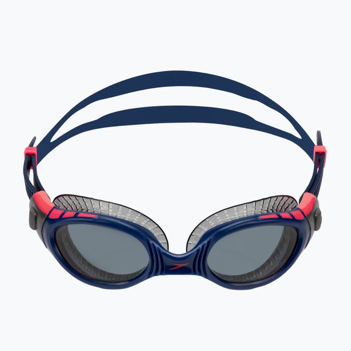 Speedo Futura Biofuse Flexiseal Tri swim goggles navy/phoenix red/charcoal 8-11256F270 2