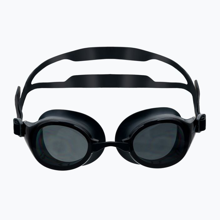 Speedo Hydropure black/usa charcoal/smoke swim goggles 68-126699140 2