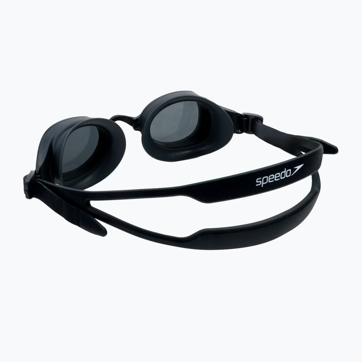 Speedo Hydropure black/usa charcoal/smoke swim goggles 68-126699140 4