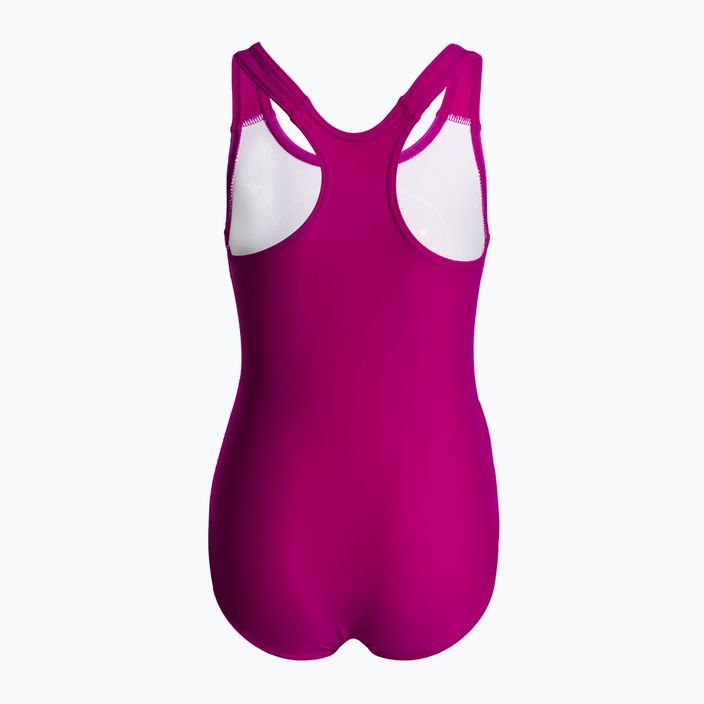 Speedo Essential Applique purple children's one-piece swimsuit 68-10412F327 2