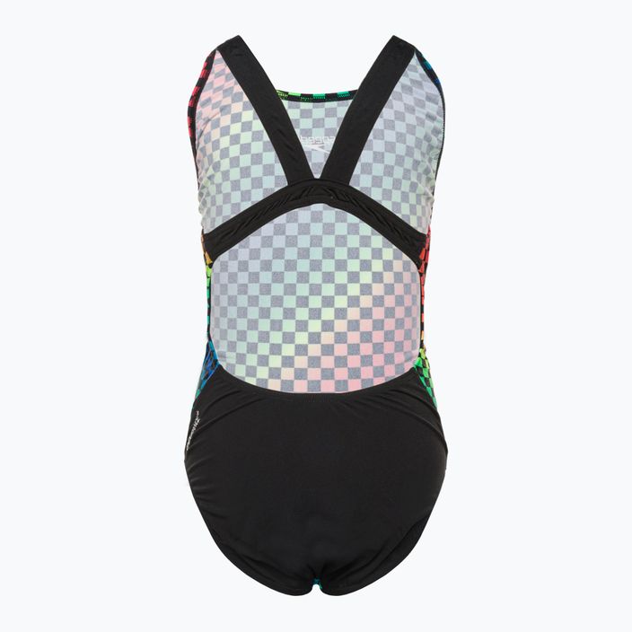 Speedo Allover Leaderback children's one-piece swimsuit colour 68-12377F372 2