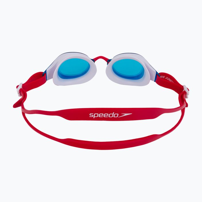 Speedo Hydropure Junior red/white/blue children's swimming goggles 8-126723083 5