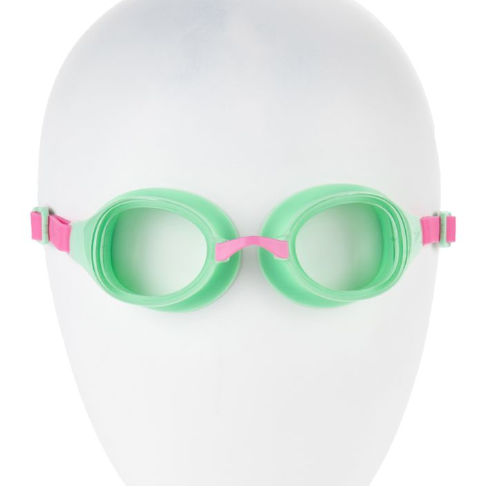 Speedo Hydropure Junior pink/green/clear children's swimming goggles 68-126727241 2