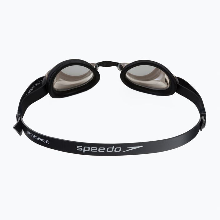 Speedo Jet Mirror black/white/chrome swimming goggles 8-09648F986 5