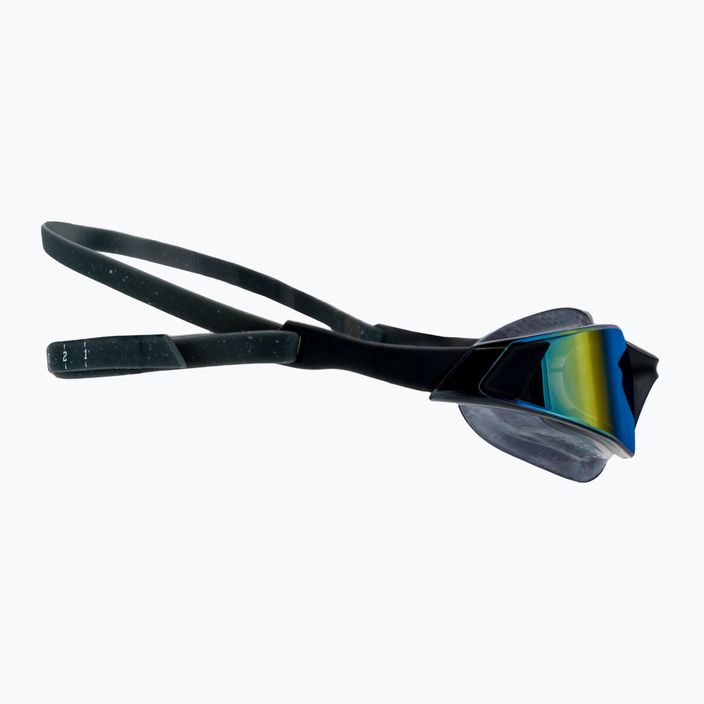Speedo Aquapulse Pro Mirror oxid grey/black/orange gold swimming goggles 68-12263F982 3