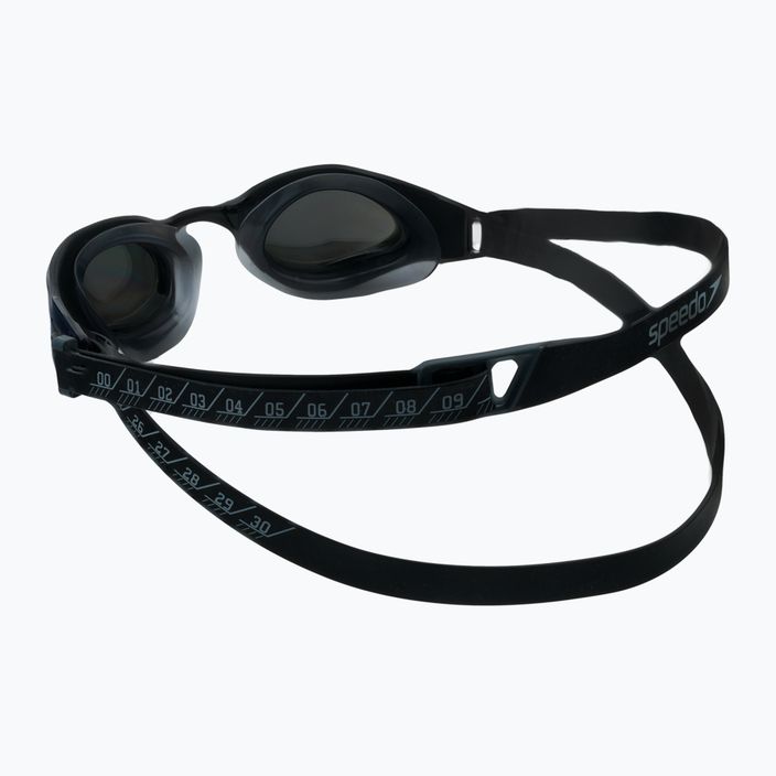 Speedo Fastskin Hyper Elite Mirror black/oxid grey/chrome swimming goggles 68-12818F976 4