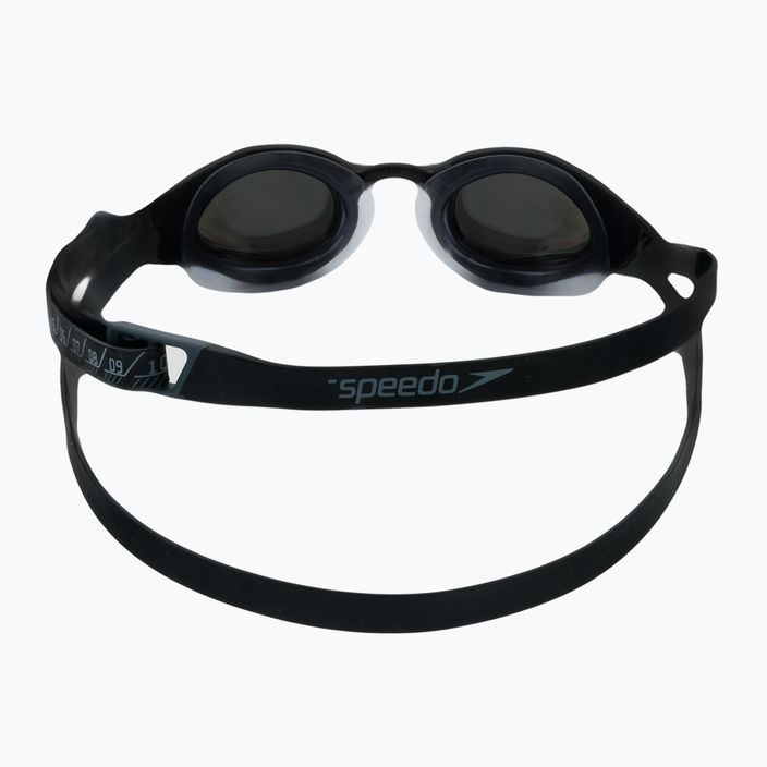 Speedo Fastskin Hyper Elite Mirror black/oxid grey/chrome swimming goggles 68-12818F976 5