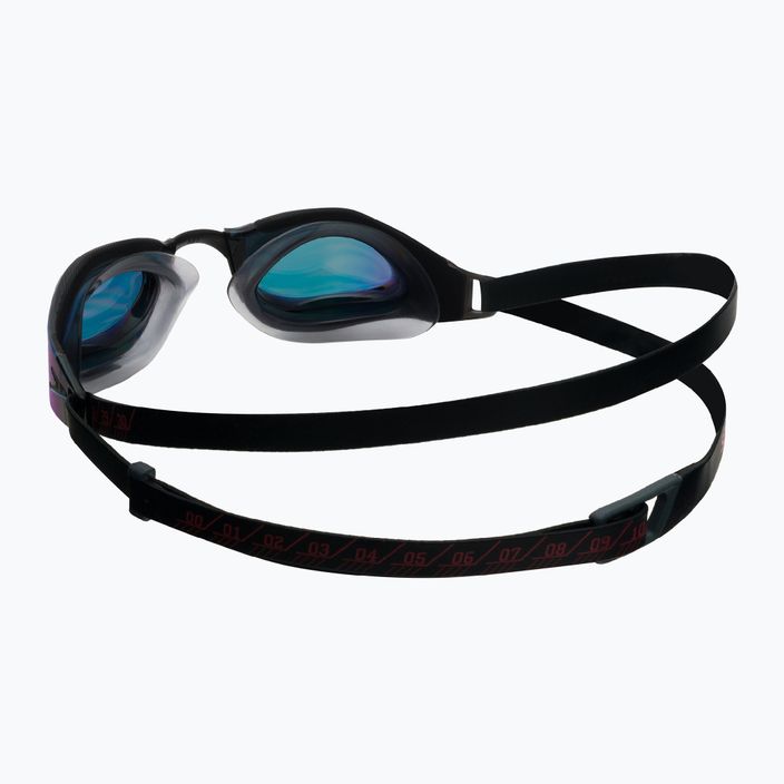Speedo Fastskin Hyper Elite Mirror swim goggles black/oxid grey/fire gold 68-12818F977 4