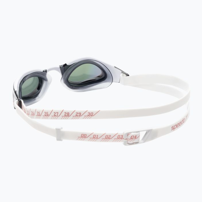 Speedo Fastskin Hyper Elite Mirror white/oxid grey/rose gold swim goggles 68-12818F979 4