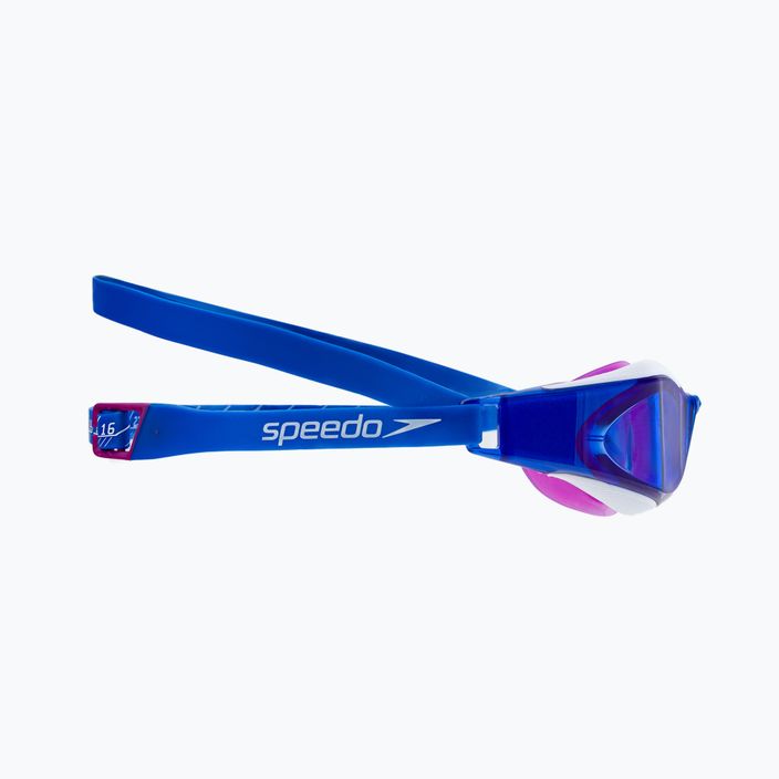 Speedo Fastskin Hyper Elite blue flame/diva/white swim goggles 68-12820F980 3