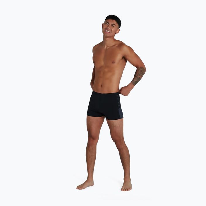 Men's Speedo Boom Logo Splice swim boxers black 128239023 5
