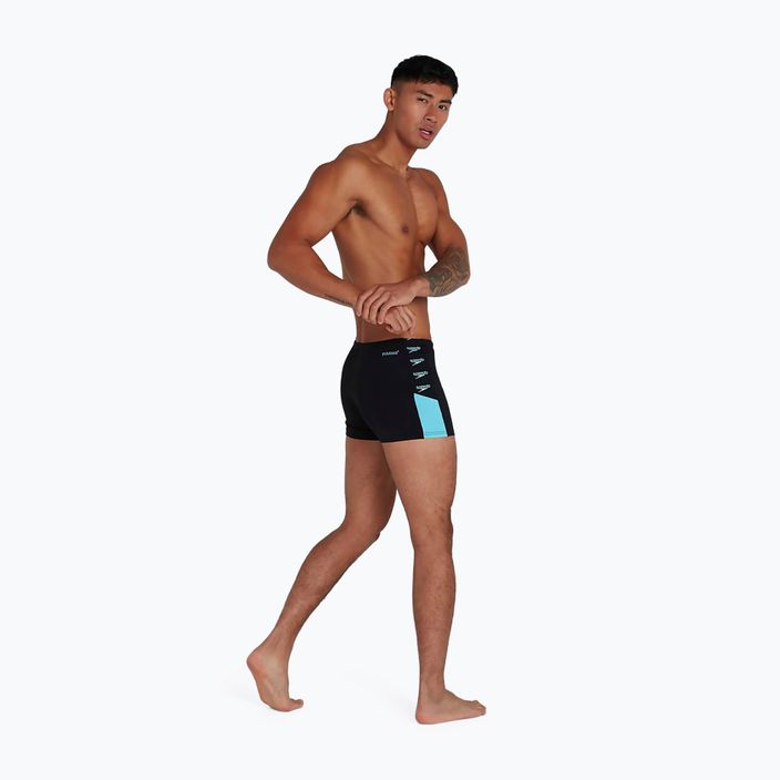 Men's Speedo Boom Logo Splice swim boxers black 12823F888 8