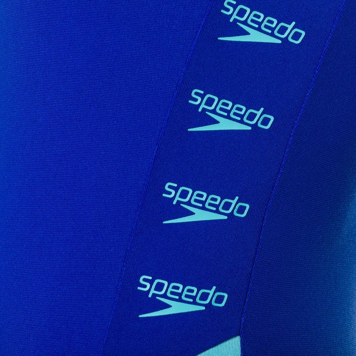 Speedo Boom Logo Splice Muscleback women's one-piece swimsuit G008 blue 12900G008 3