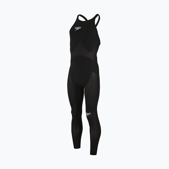 Speedo Fastskin men's one-piece swimsuit LZR Elite Openwater Closedback Bodysuit black 8-10315F776