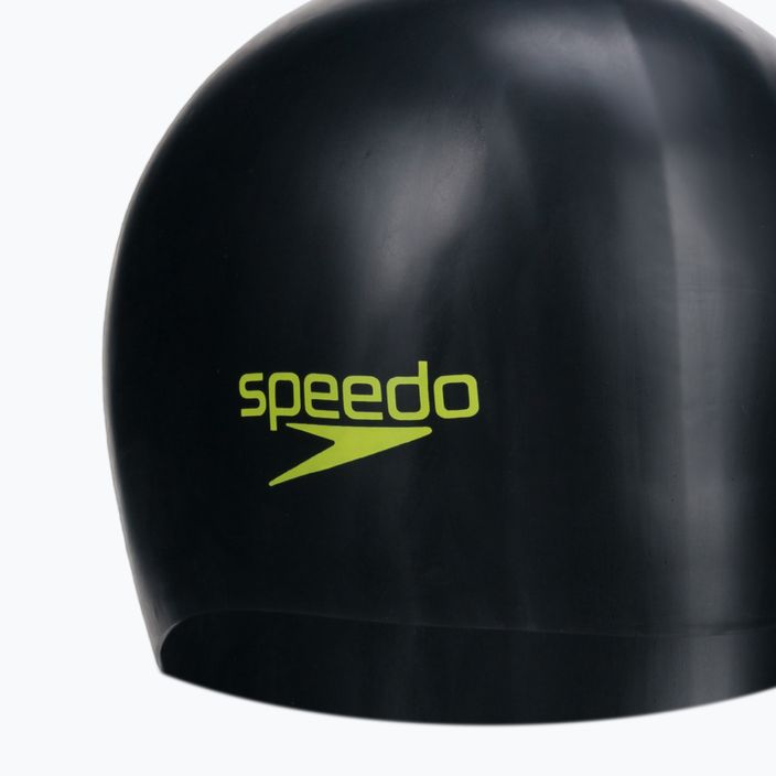Speedo Long Hair Children's Swim Cap Black 8-12809F952 2