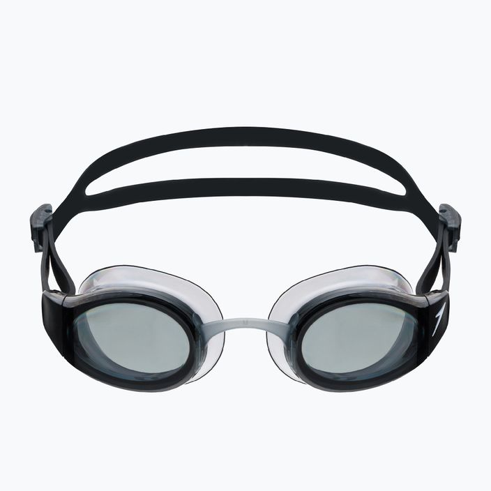 Speedo Mariner Pro black/translucent/white/smoke swim goggles 8-135347988 2