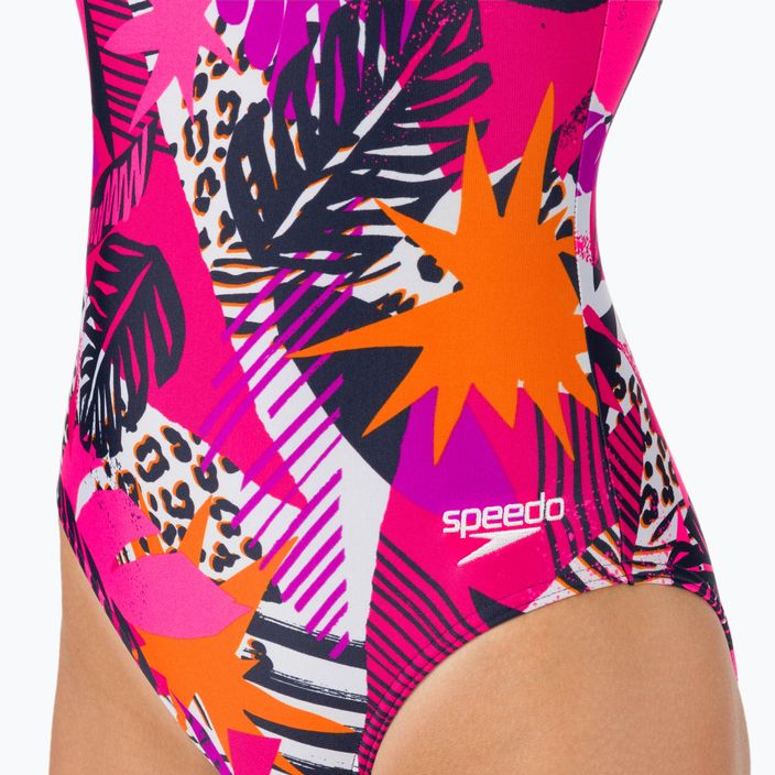 Speedo women's one-piece swimsuit Allover U-Back pink 68-07336G738 8