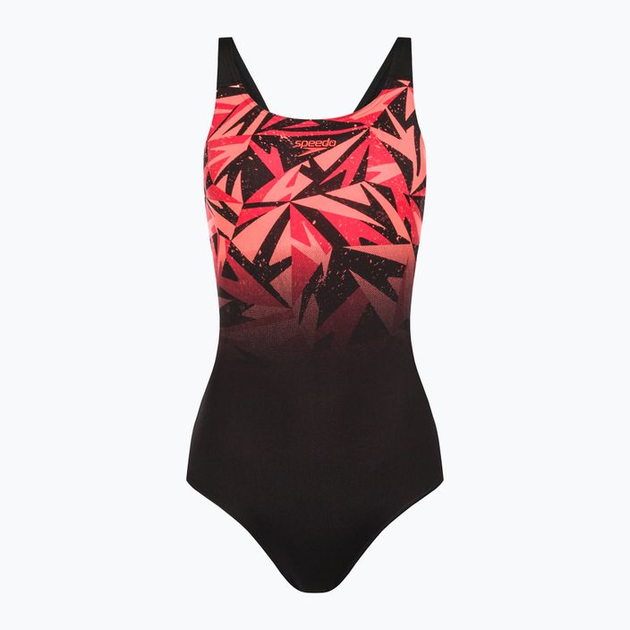 Speedo Hyperboom Placement Muscleback women's one-piece swimsuit black 68-08694G715