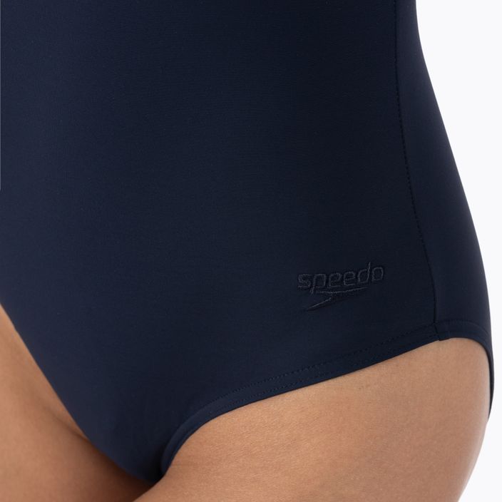 Speedo ContourLuxe Solid Shaping women's one-piece swimsuit navy blue 68-10417G709 6