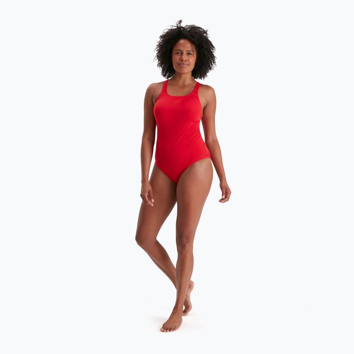 Speedo Eco Endurance+ Medalist women's one-piece swimsuit red 8-134716446 6
