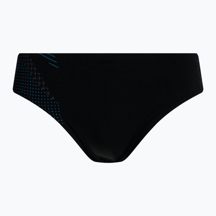 Men's Speedo Tech Panel 7cm Brief swim briefs black 68-09739G689