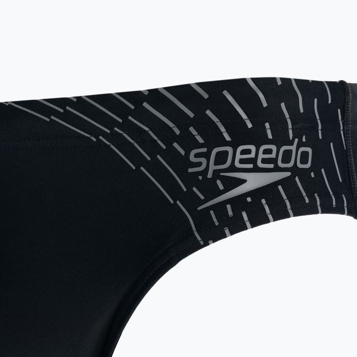 Men's Speedo Medley Logo 7cm Brief swim briefs black 8-09739G692 3