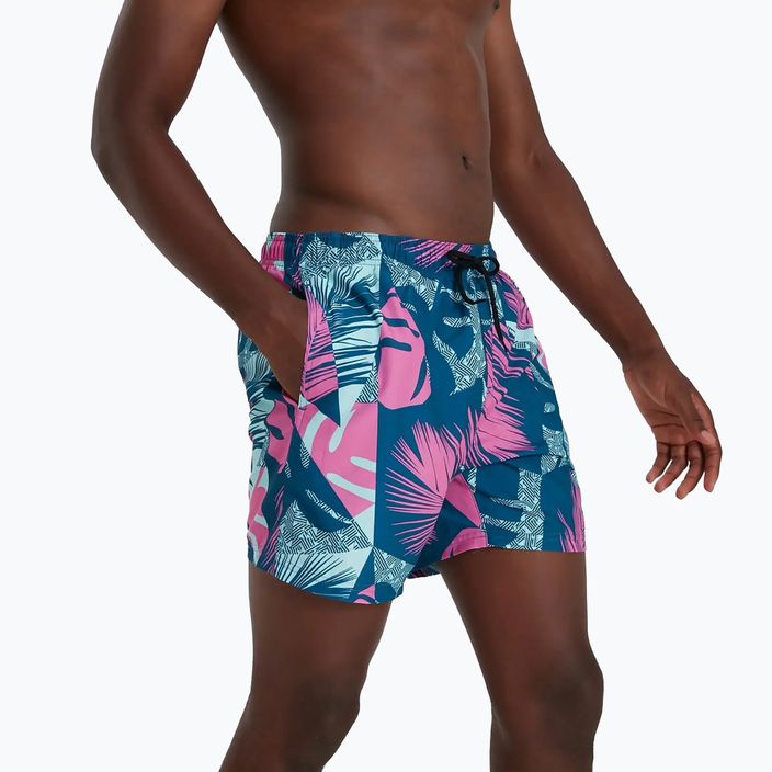 Men's Speedo Printed Leisure 16" colour swim shorts 68-12837G654 2