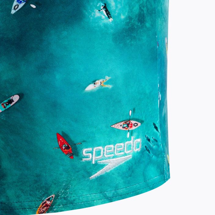 Men's Speedo Escape swim boxers blue 68-13451G662 3