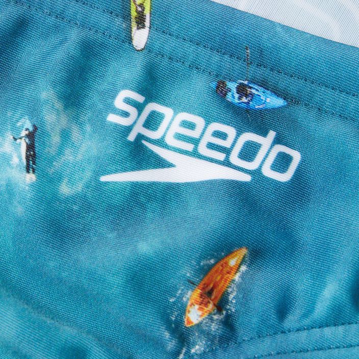 Men's Speedo Escape 5cm Brief swim briefs blue 68-13452G662 7