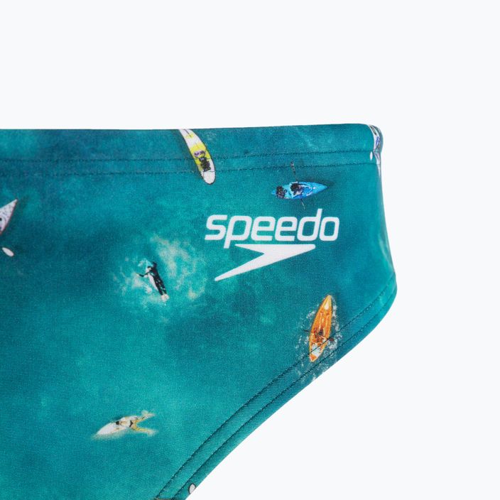 Men's Speedo Escape 5cm Brief swim briefs blue 68-13452G662 3